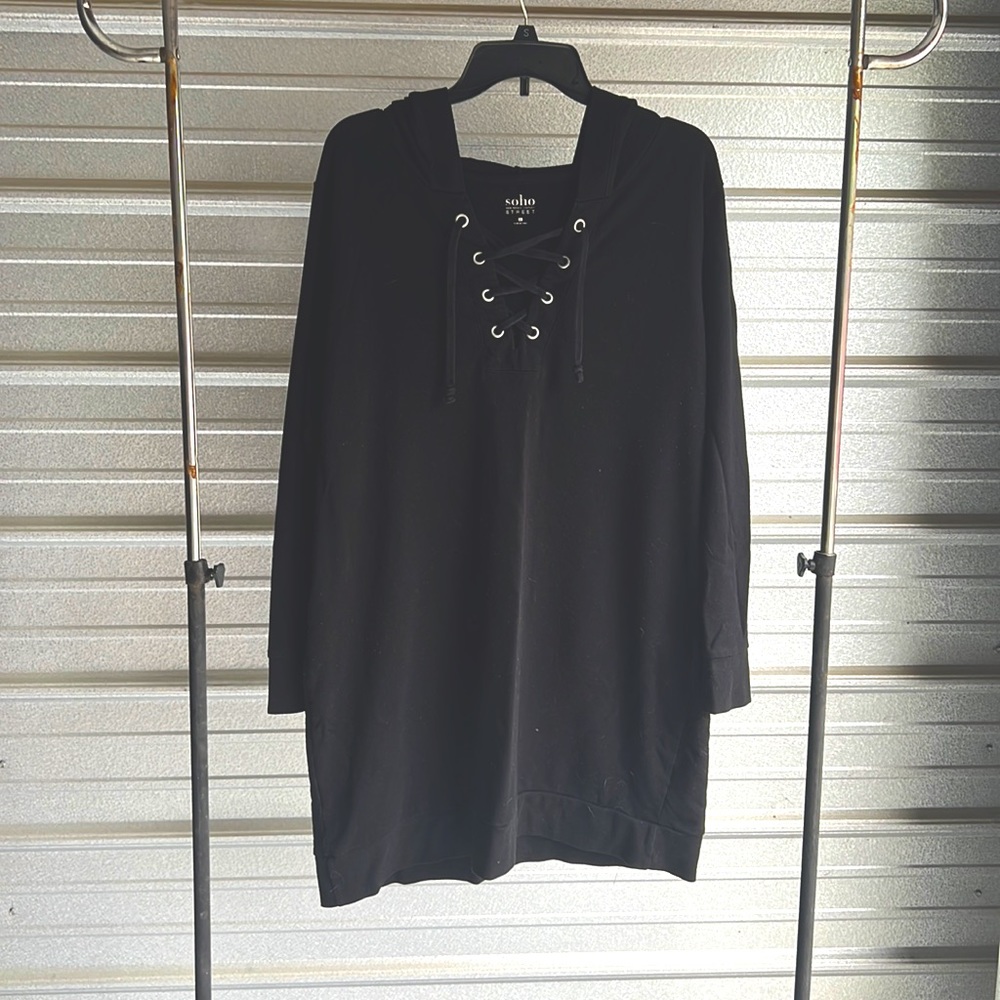 Cute & comfy NY & Co tunic hoodie